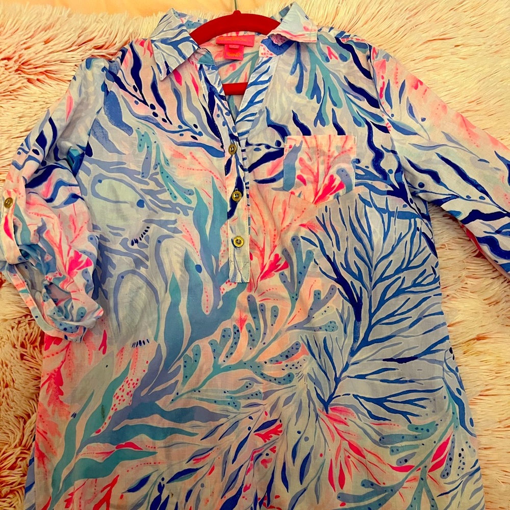 Girls Lilly Pulitzer cover up